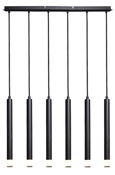 Lustră pe cablu Rabalux 72362 RAMIRA 6xG9/5W/230V negru