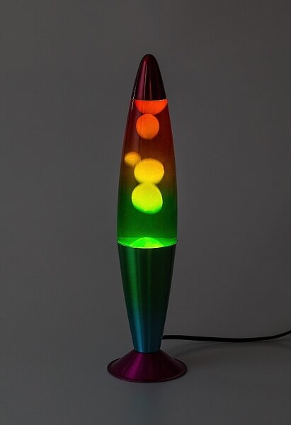 Lampă LED cu lavă Rabalux 76111 LOLLIPOP RAINBOW 2 LED/25W/230V