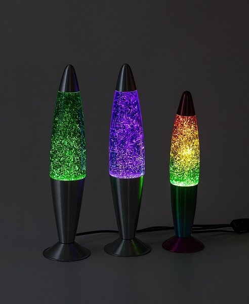 Lampă LED cu lavă Rabalux 76113 GLITTER 2 LED/25W/230V