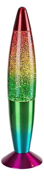 Lampă LED cu lavă Rabalux 76008 GLITTER RAINBOW 2 LED/25W/230V
