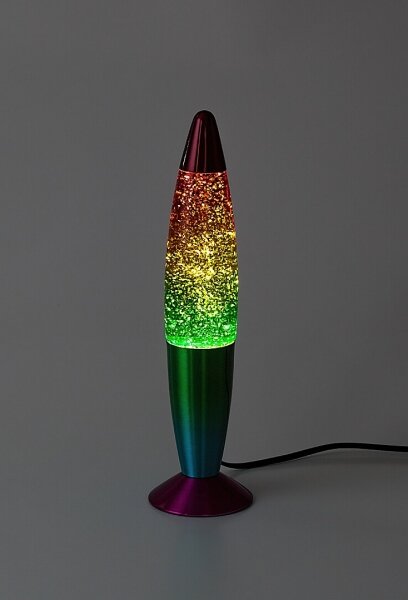 Lampă LED cu lavă Rabalux 76008 GLITTER RAINBOW 2 LED/25W/230V