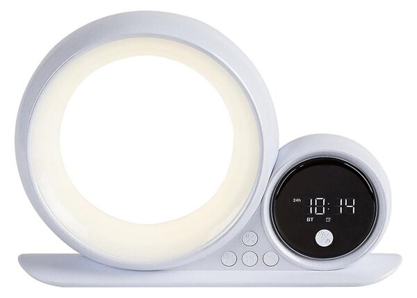 Lampă LED RGB de masă cu difuzor Rabalux 76109 WAKEWAY LED/5W/230V
