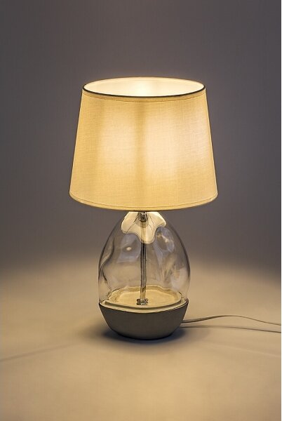 Lampă de masă Rabalux 74227 APOLONIA 1xE27/40W/230V alb