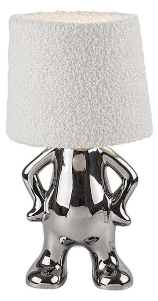 Lampă de masă Rabalux 74216 SMURFY 1xE14/40W/230V crom lucios