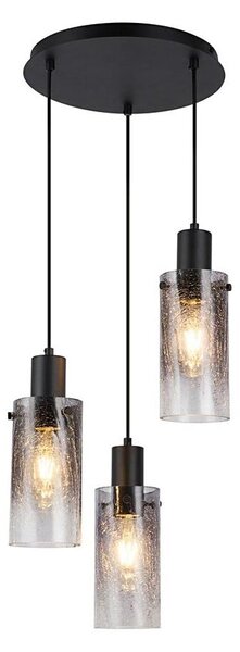 Lustră pe cablu Rabalux 72038 FUMEA 3xE27/60W/230V