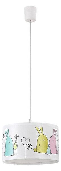 Lustră pe cablu pentru copii Rabalux 72166 FLAPPY 1xE27/40W/230V
