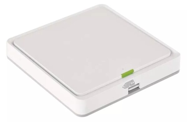 Comutator cu 1 buton GoSmart Tuya alb