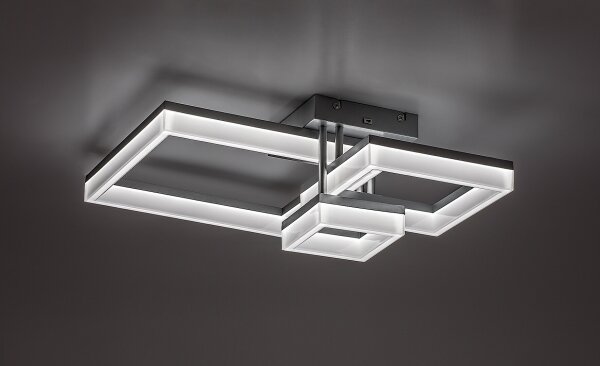 Plafonieră LED Rabalux 71388 AMILIA LED/22W/230V 3000/4000/6500K crom