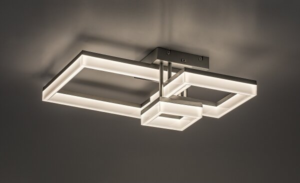 Plafonieră LED Rabalux 71388 AMILIA LED/22W/230V 3000/4000/6500K crom