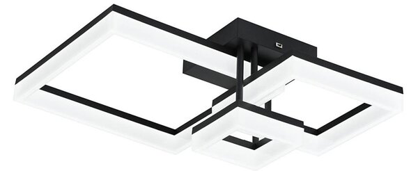 Plafonieră LED Rabalux 71386 AMILIA LED/22W/230V 3000/4000/6500K negru