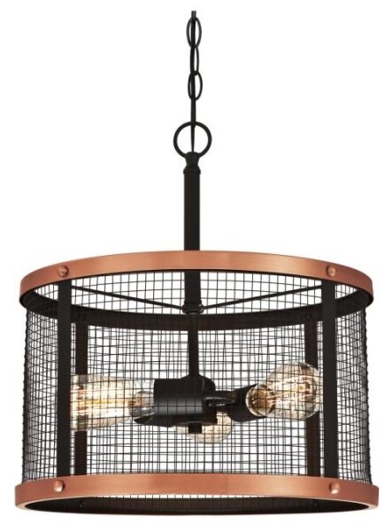 Lustră pe lanț Westinghouse 63327 EMELIE 3xE27/60W/230V