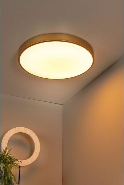 Plafonieră LED dimabilă Lucide 79185/50/02 UNAR LED/36W/230V auriu