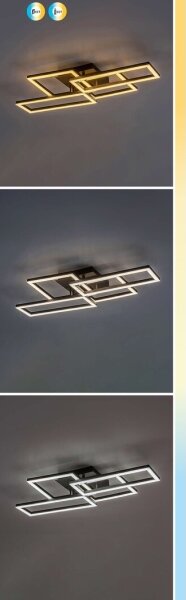 Rabalux 71389 - Plafonieră LED DRUSUS, reglabilă, 40W/230V 3000-6500K + telecomandă
