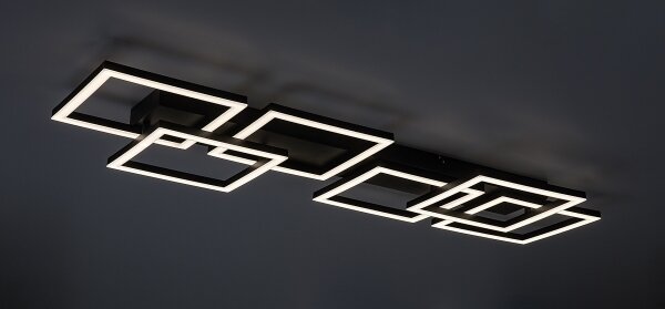 Rabalux 71390 - Plafonieră LED FATMA, dimabilă, 40W, 230V, 3000-6500K, cu telecomandă
