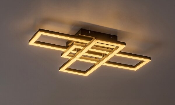 Rabalux 71394 - Plafonieră LED MERENI, dimabilă, 40W, 230V, 3000-6500K, cu telecomandă