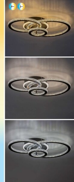 Rabalux 71392 - Plafonieră LED dimabilă MAZIAR LED/40W/230V 3000-6500K + telecomandă