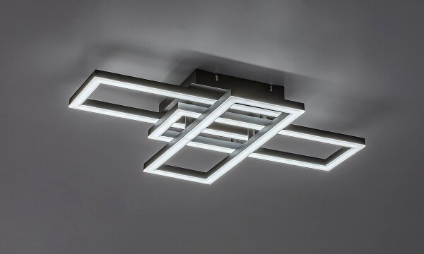 Rabalux 71394 - Plafonieră LED MERENI, dimabilă, 40W, 230V, 3000-6500K, cu telecomandă