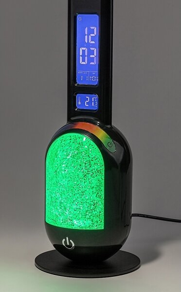 Lampă LED RGB dimabilă de masă Rabalux 74230 FIGEN LED/5W/230V negru