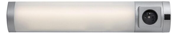 Corp de iluminat LED cu priză pentru corpuri de bucătărie Rabalux 78038 SOFT 2E LED/5W/230V 4000K 45 cm argintiu