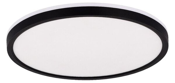 Plafonieră LED RGBW dimabilă Zuma Line MS748400R-BK COLIS 32W/230V + LED/8W negru + telecomandă