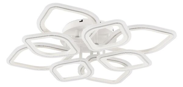 Plafonieră LED dimabilă Zuma Line MS236180R-WH ILLUMIA LED/75W/230V 3000-6000K alb + telecomandă