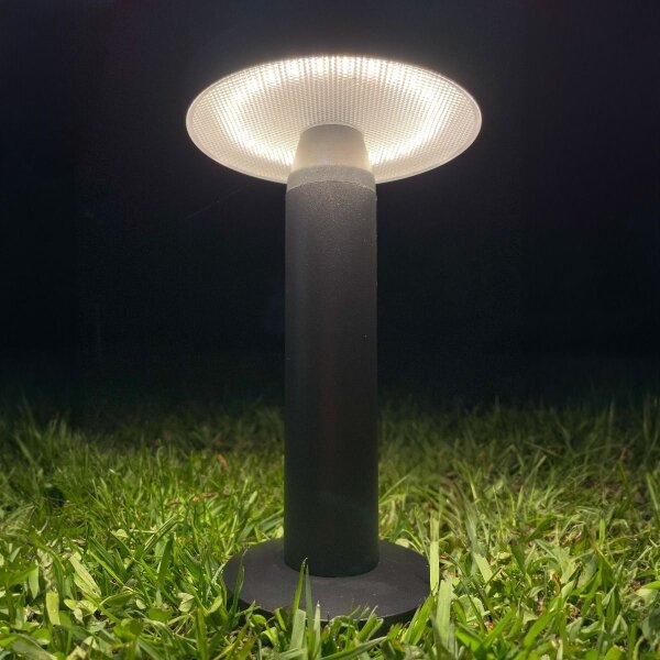 Lampă LED solară Zuma Line DT33611 CARLI LED/2W/2000 mAh IP44 negru