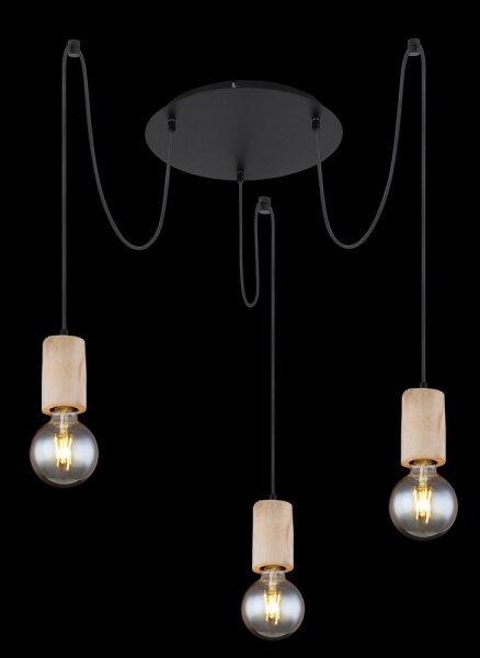 Lustră pe cablu Globo 54032-3H JOSEBA 3xE27/60W/230V