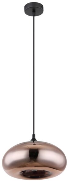 Lustră pe cablu SELLY 1xE27/60W/230V cupru Globo 15571HC