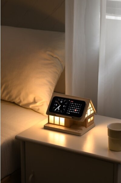 Immax NEO 09108L-LED Lampă de masă cu încărcare wireless DREAM HOME LED/2W/230V