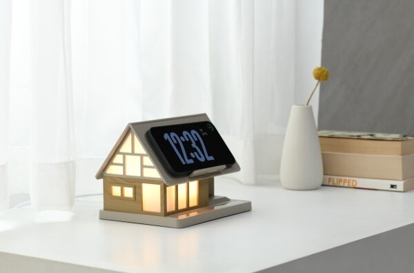 Immax NEO 09108L-LED Lampă de masă cu încărcare wireless DREAM HOME LED/2W/230V