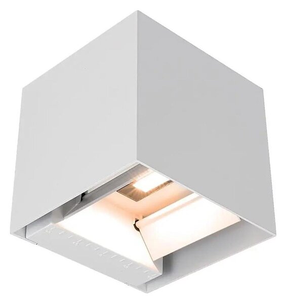 Lampă LED solară de perete cu senzor LED/9W/3,7V 3000/4000/5000K IP65 2600mAh alb