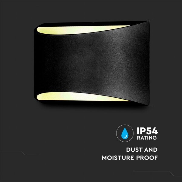Aplica LED de exterior LED/9W/230V 4000K IP54 negru
