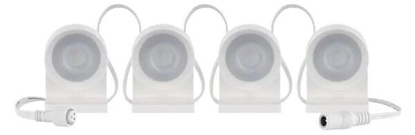 Instalație LED RGBIC+CCT decorativă GoSmart 4xLED/7W/230V 85 cm Wi-Fi Tuya