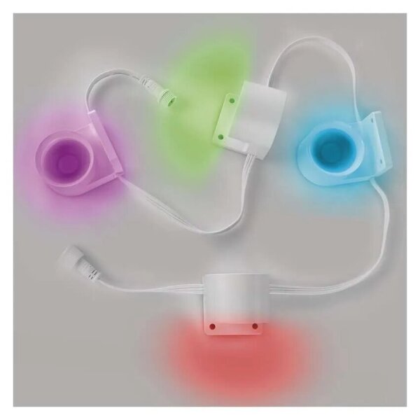 Instalație LED RGBIC+CCT decorativă GoSmart 4xLED/7W/230V 85 cm Wi-Fi Tuya