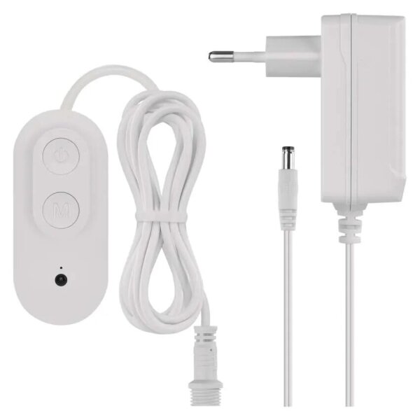Lanț LED RGBIC+CCT decorativ GoSmart 12xLED/7W/230V 255 cm Wi-Fi Tuya