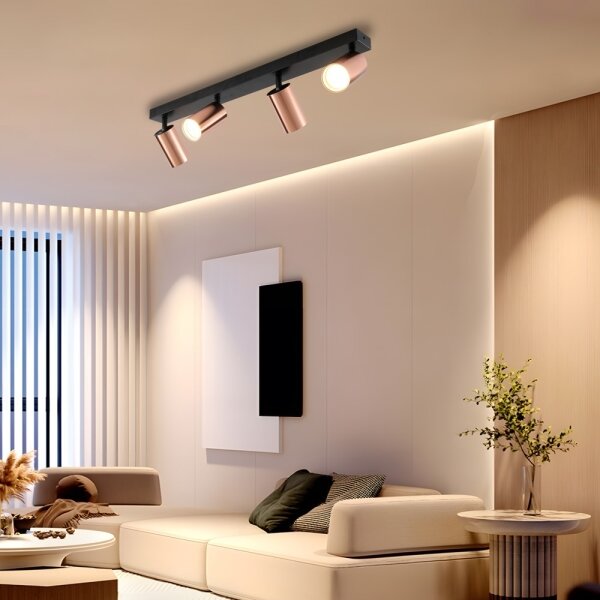 Immax NEO 08303L - Spot PUNTO 4xGU10/9W/230V aur roz