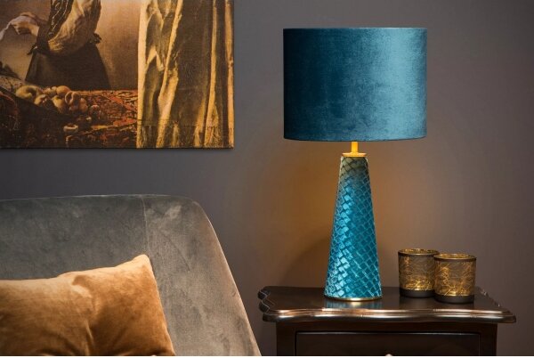 Lampă de masă Lucide 10501/81/37 EXTRAVAGANZA VELVET 1xE27/60W/230V