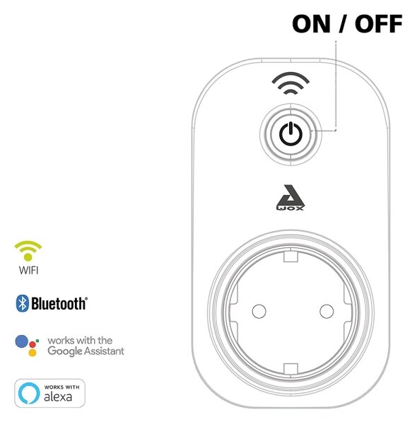Priză inteligentă Connect plug 2300W Eglo 97476