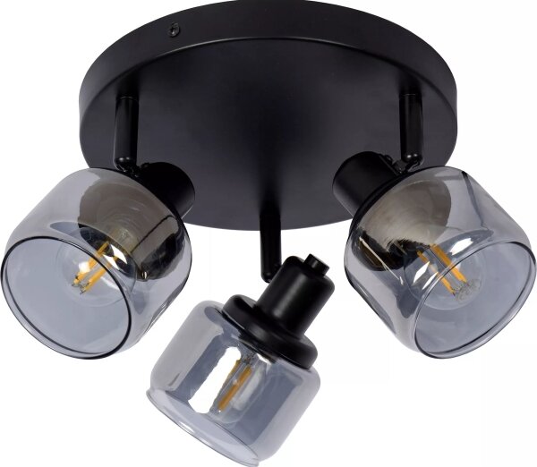 Spot Lucide 77979/13/30 BJORN 3xE14/40W/230V negru