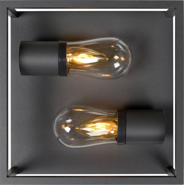 Plafonieră pentru baie Lucide 27100/02/30 CARLYN 2xE14/6W/230V IP54