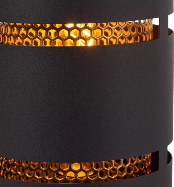 Lampă de masă Lucide 21533/01/30 ROSAS 1xE27/40W/230V negru