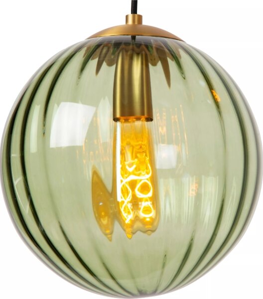 Lustră pe cablu Lucide 45493/03/33 MONSARAZ 3xE27/40W/230V verde/bej