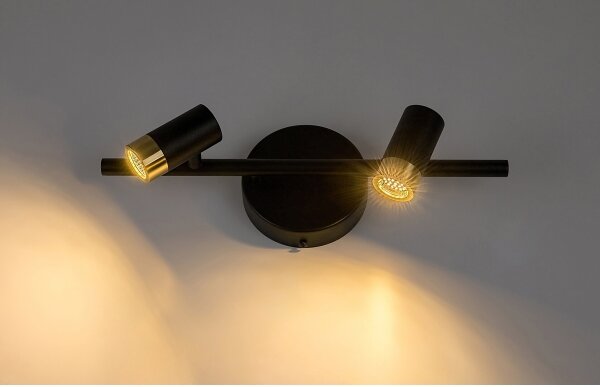 Spot LED de perete Rabalux 75041 KADIR 2xLED/3W/230V 4000K