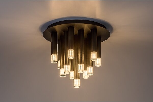 Rabalux RAMIRA 71354 - Plafonieră 13 x G9, 5 W / 230 V, negru