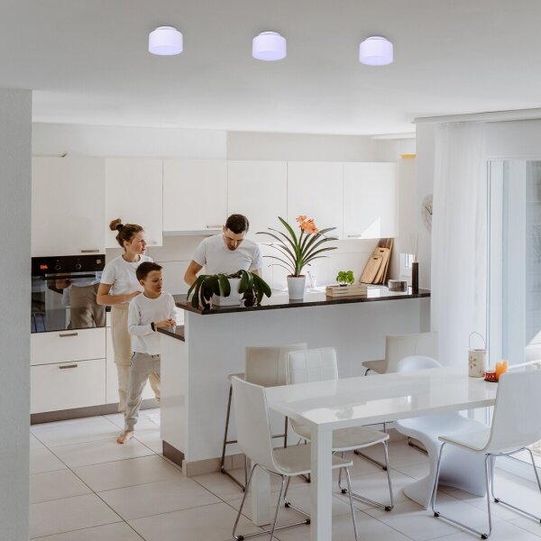Rabalux 71325 - Plafonieră LED OVIDIA, LED/24W/230V, 3000K, albă