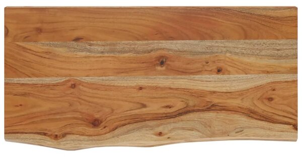 Raft perete 40x20x3,8 cm dreptunghiular lemn acacia margine vie