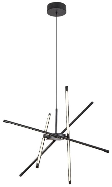 Lustră LED pe cablu Rabalux 72338 HENLI2 LED/40W/230V 3000K negru