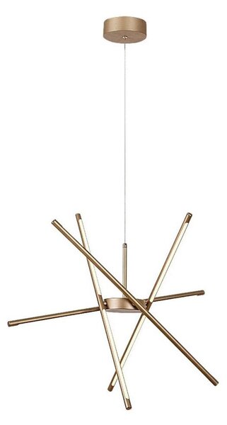 Lustră LED pe cablu Rabalux 72339 HENLI2 LED/40W/230V 3000K auriu
