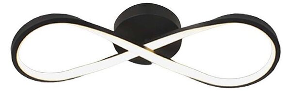 Plafonieră LED/24W/230V 3000K negru