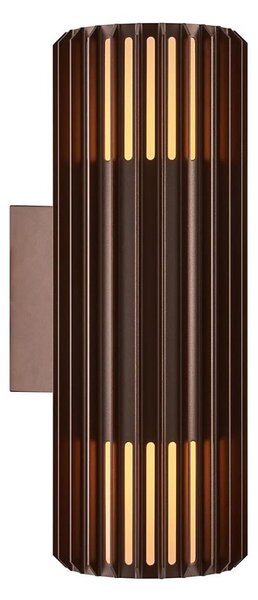 Aplică de exterior Nordlux ALUDRA 2xE27/15W/230V IP54 maro